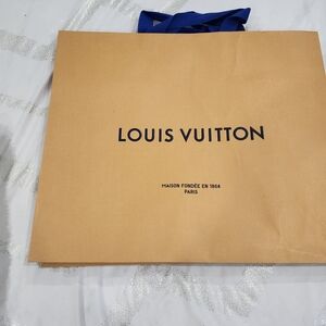 NEW Louis Vuitton Shopping Bag Orange 15.6 X 13.25 X 7